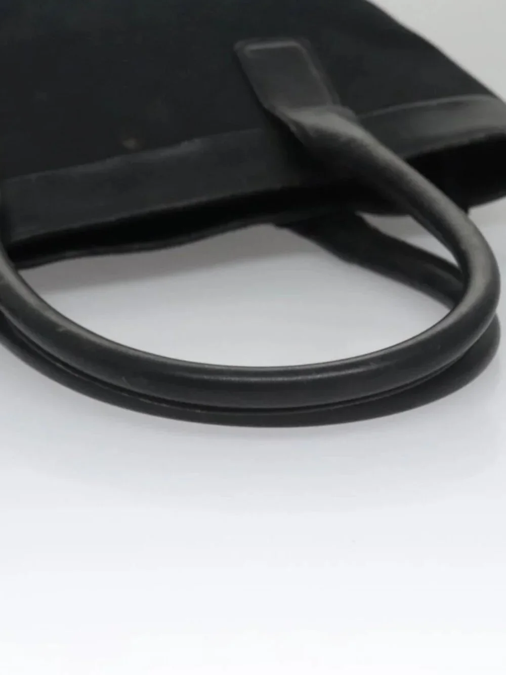 GUCCI GG Canvas Hand Bag Black 33890 Auth ep7056
